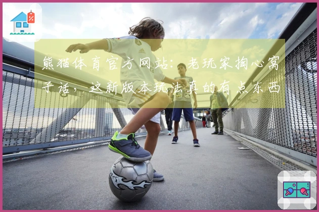 熊猫体育官方网站:老玩家掏心窝子话,这新版本玩法真的有点东西!